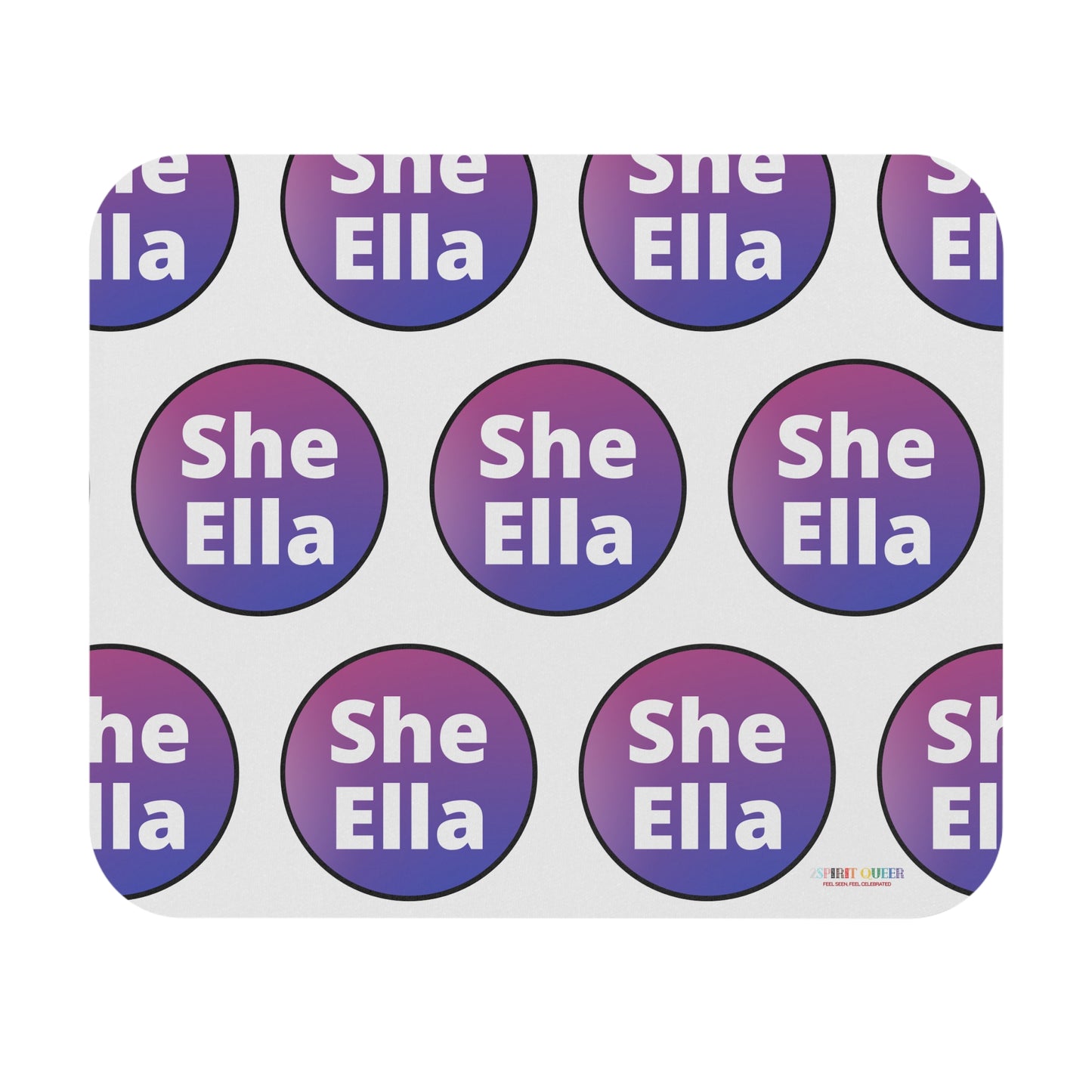 She / Ella Bi Mouse Pad (Rectangle)