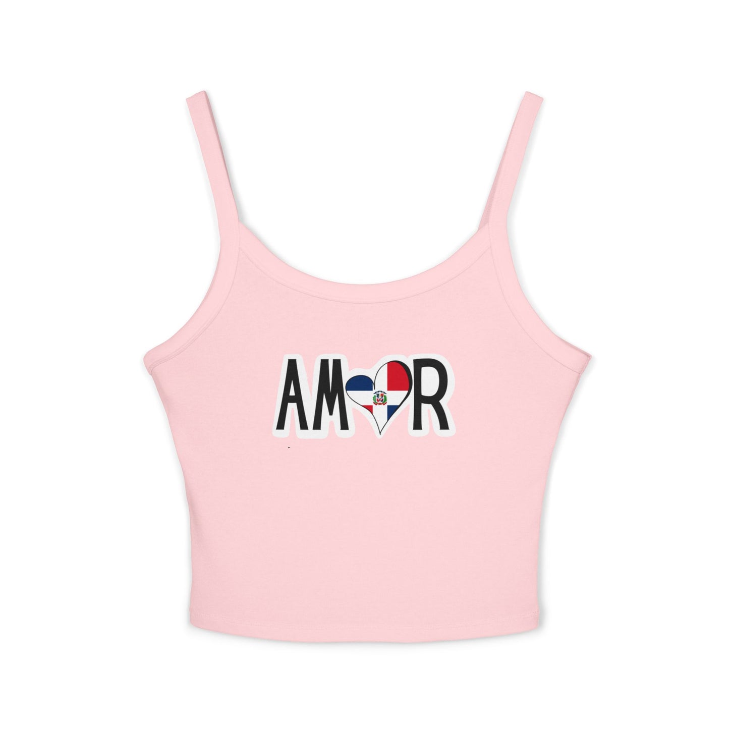 Amor Dominican Republic Spaghetti Strap Tank Top
