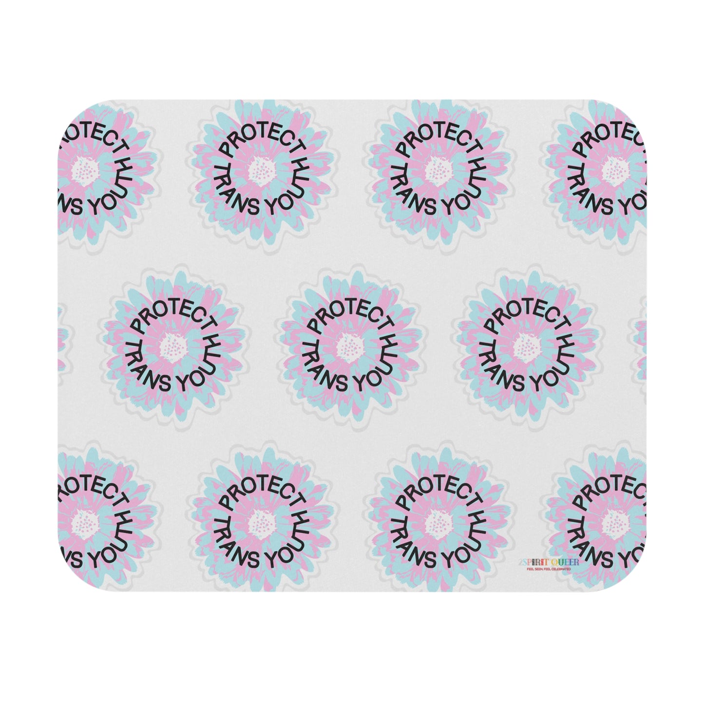 Protect Trans Youth Mouse Pad (Rectangle)