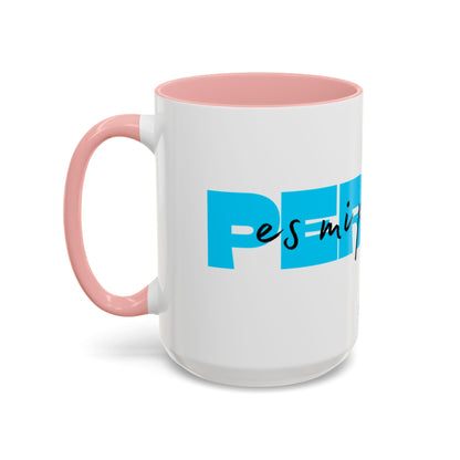 Perreo Es Mi Profesion Blue Accent Coffee Mug