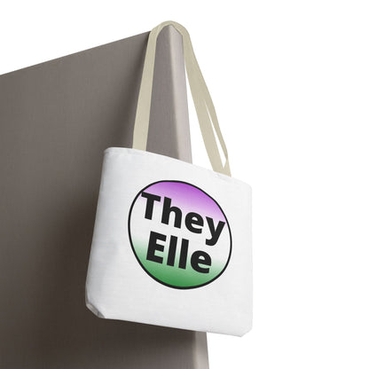 They/Elle - Gender NonConforming Tote Bag