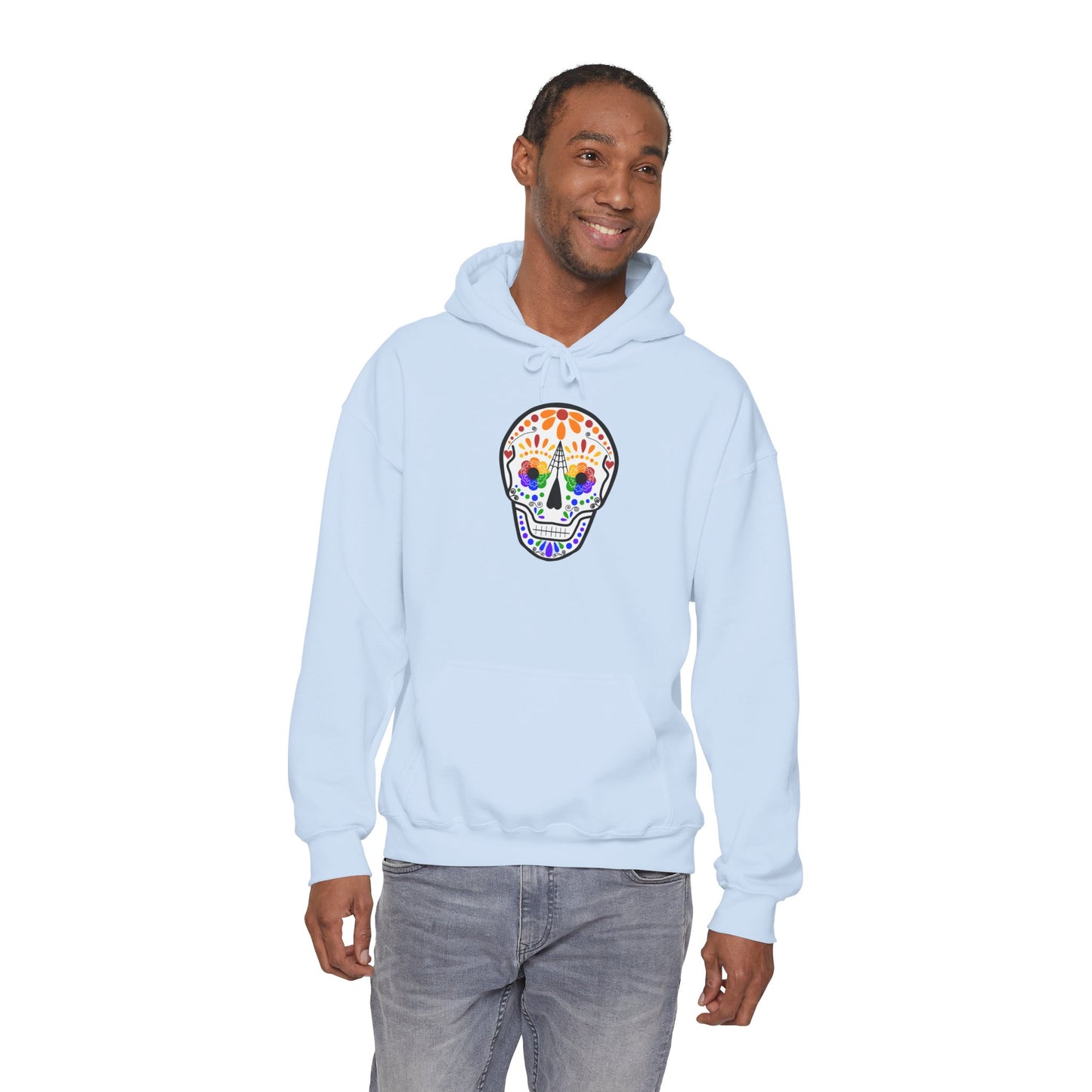 Queer Sugar Skull Hooded Sweatshirt