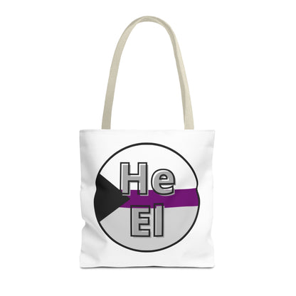 He/El Demi Tote Bag