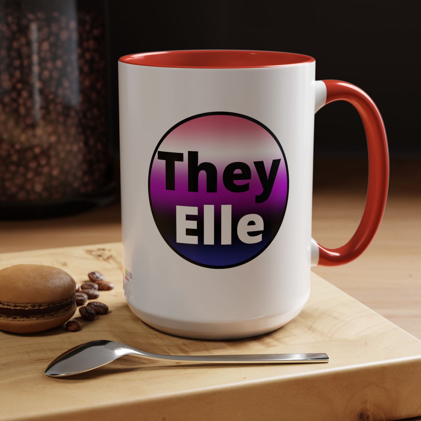 They / Elle Genderfluid Coffee Mug