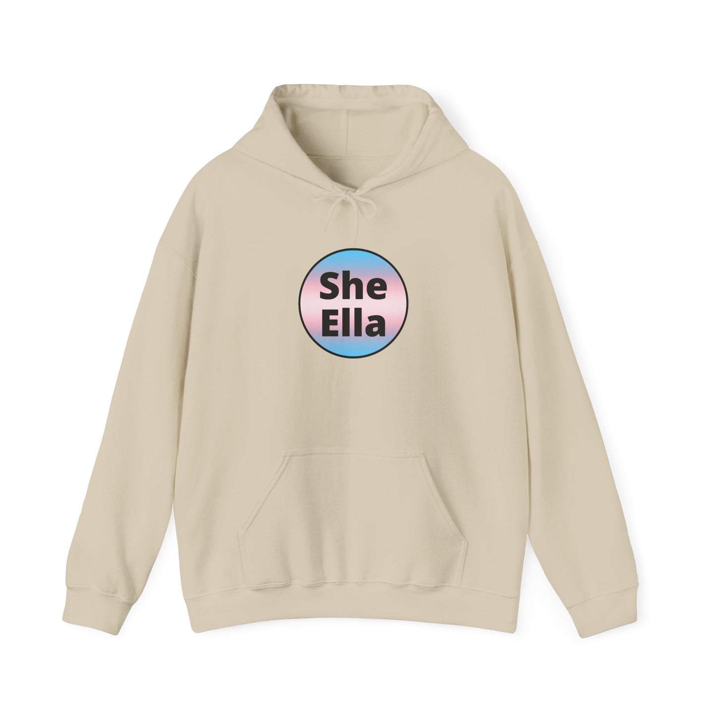 She / Ella Trans Hooded Sweatshirt