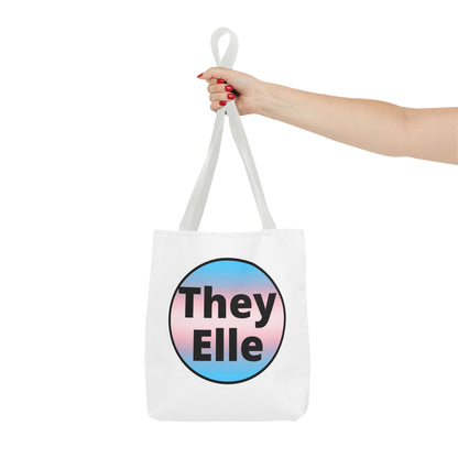 They/Elle Trans Tote Bag