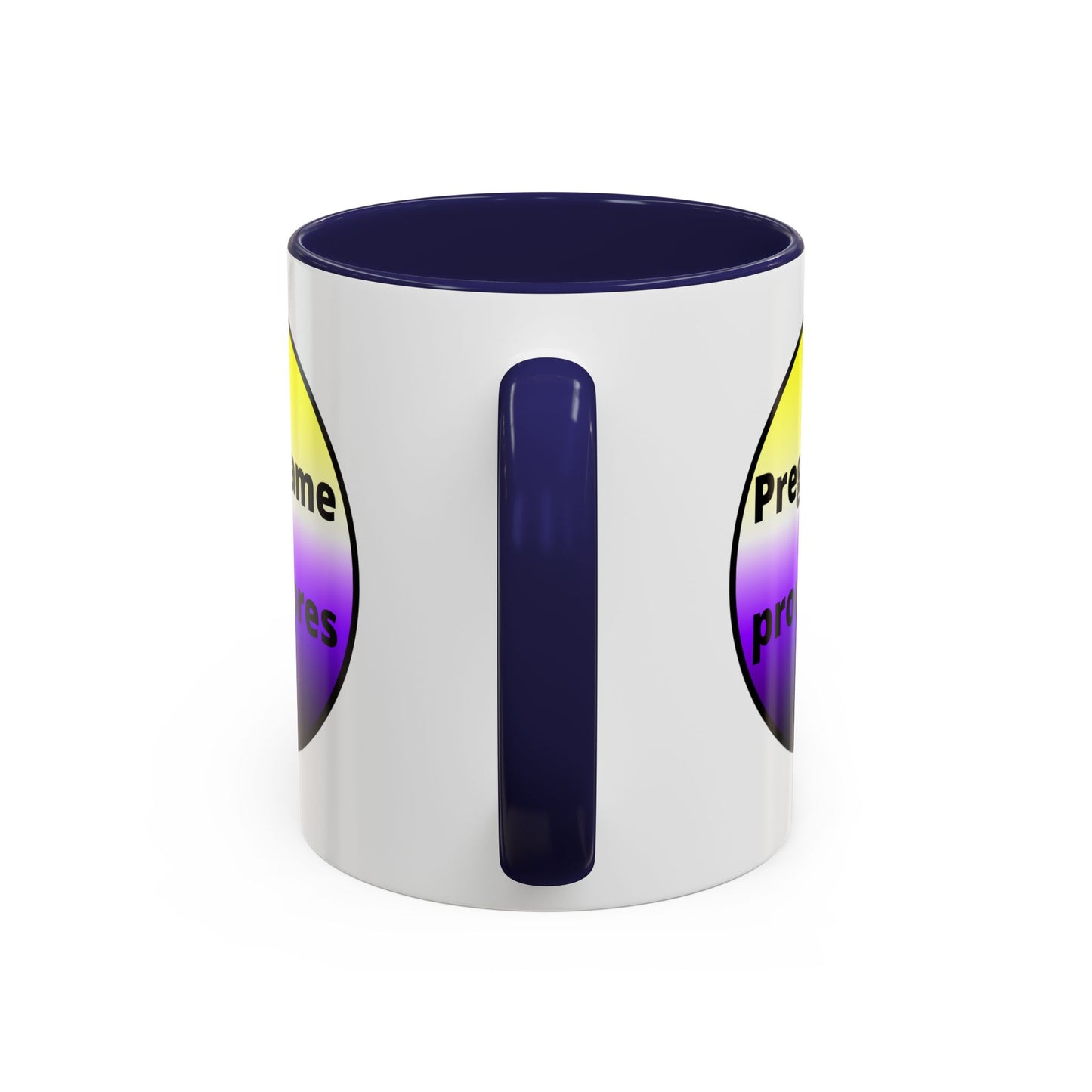 Preguntame mis Pronombres NonBinary Coffee Mug