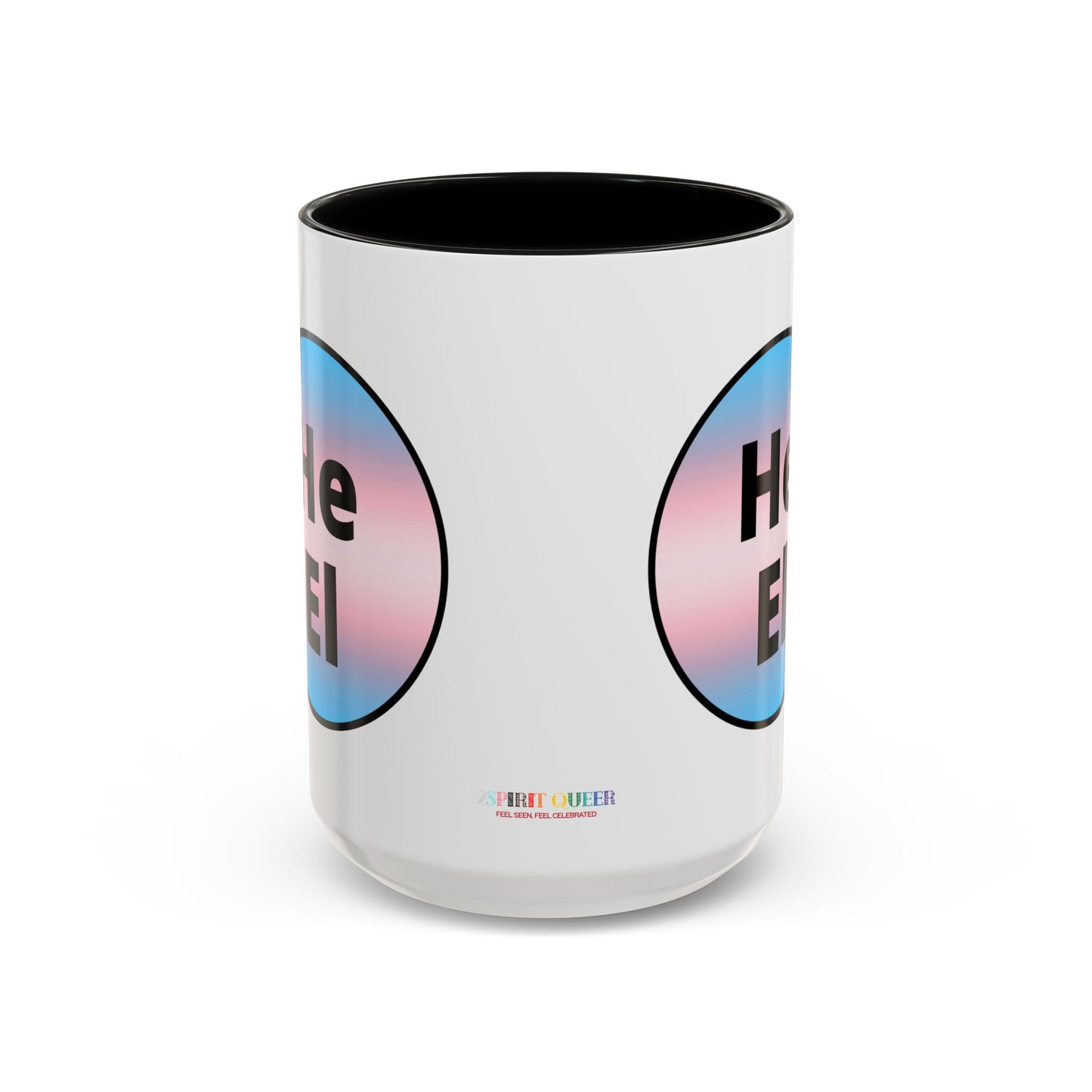 He/El Trans Accent Coffee Mug