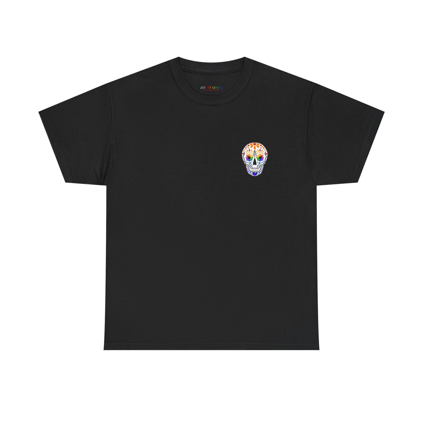 Queer Sugar Skull Heavy Cotton Tee