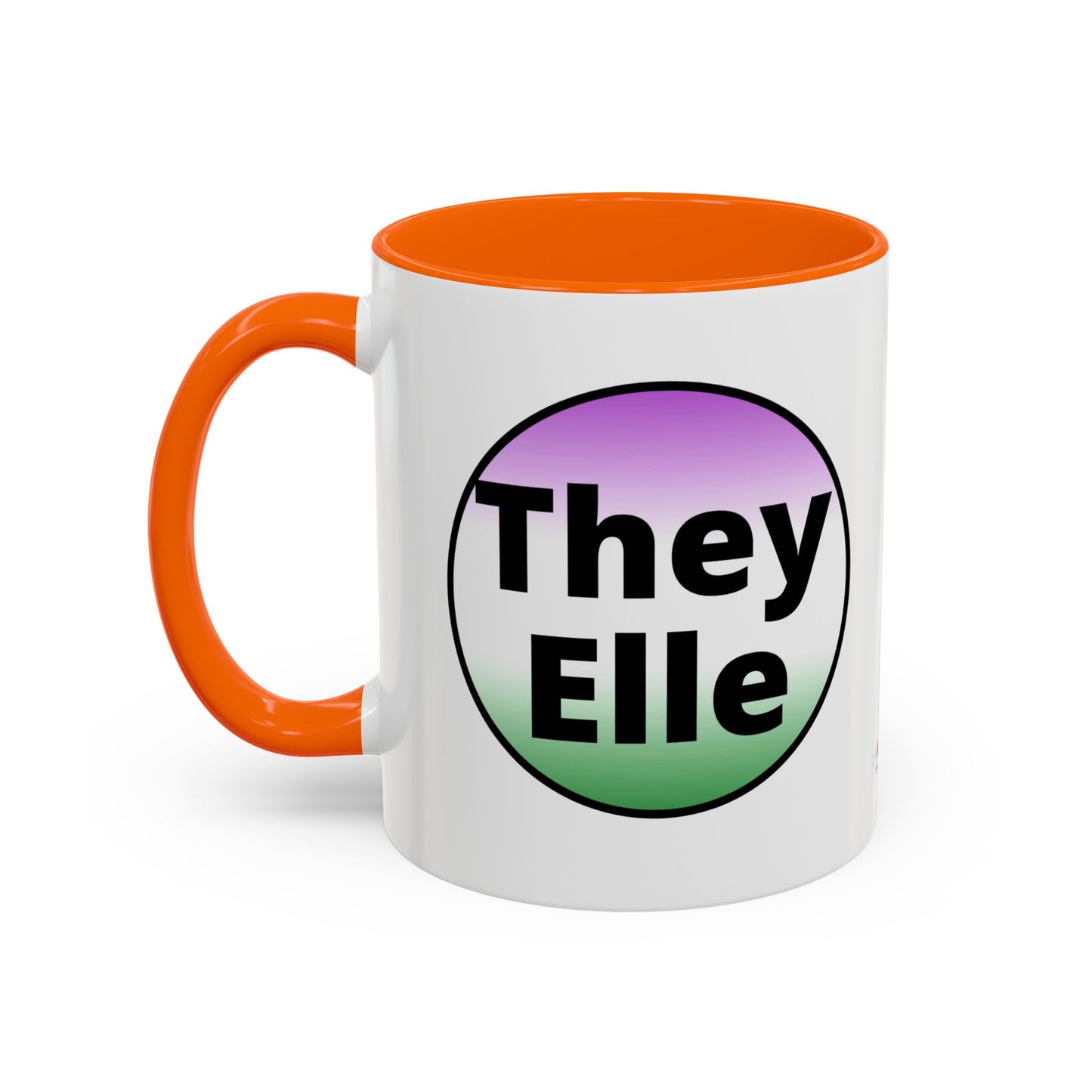They / Elle - Gender Non-Conforming Coffee Mug