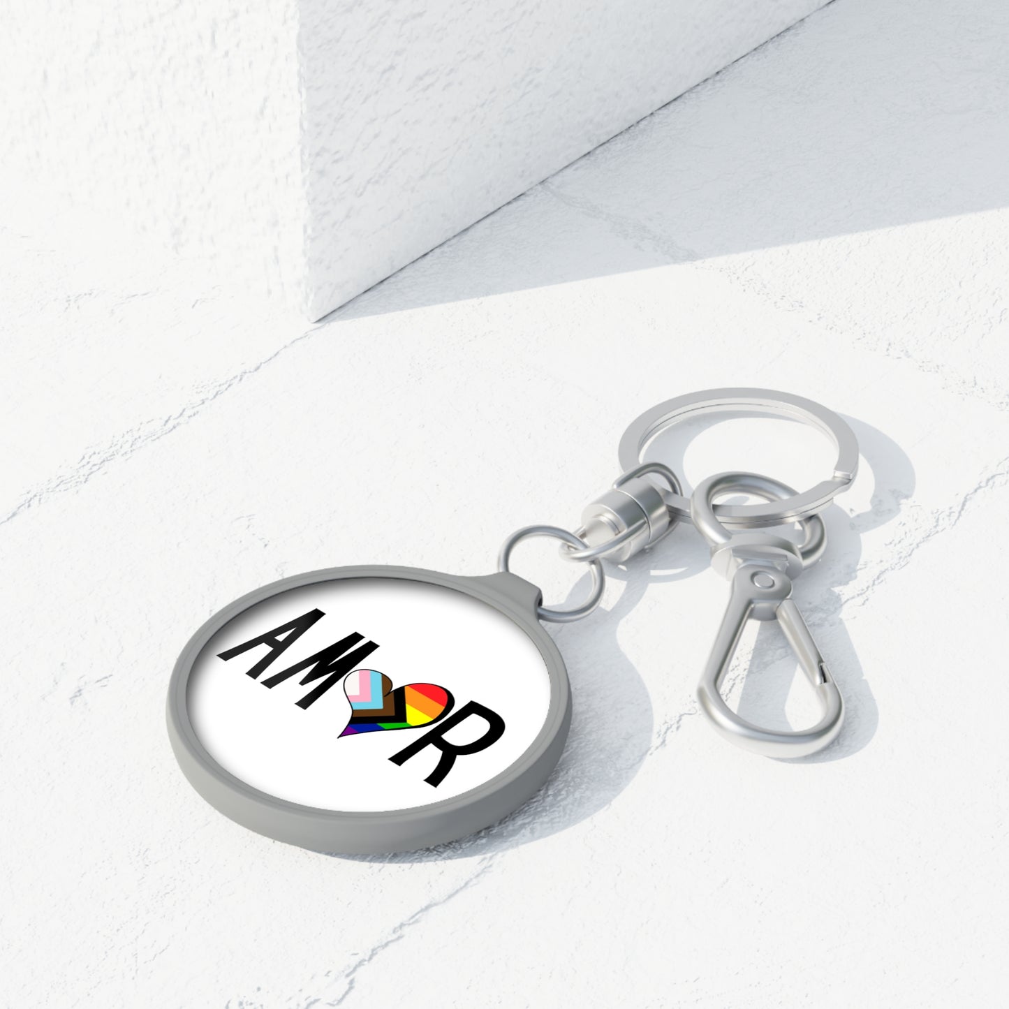 Amor Inclusive Keyring Tag