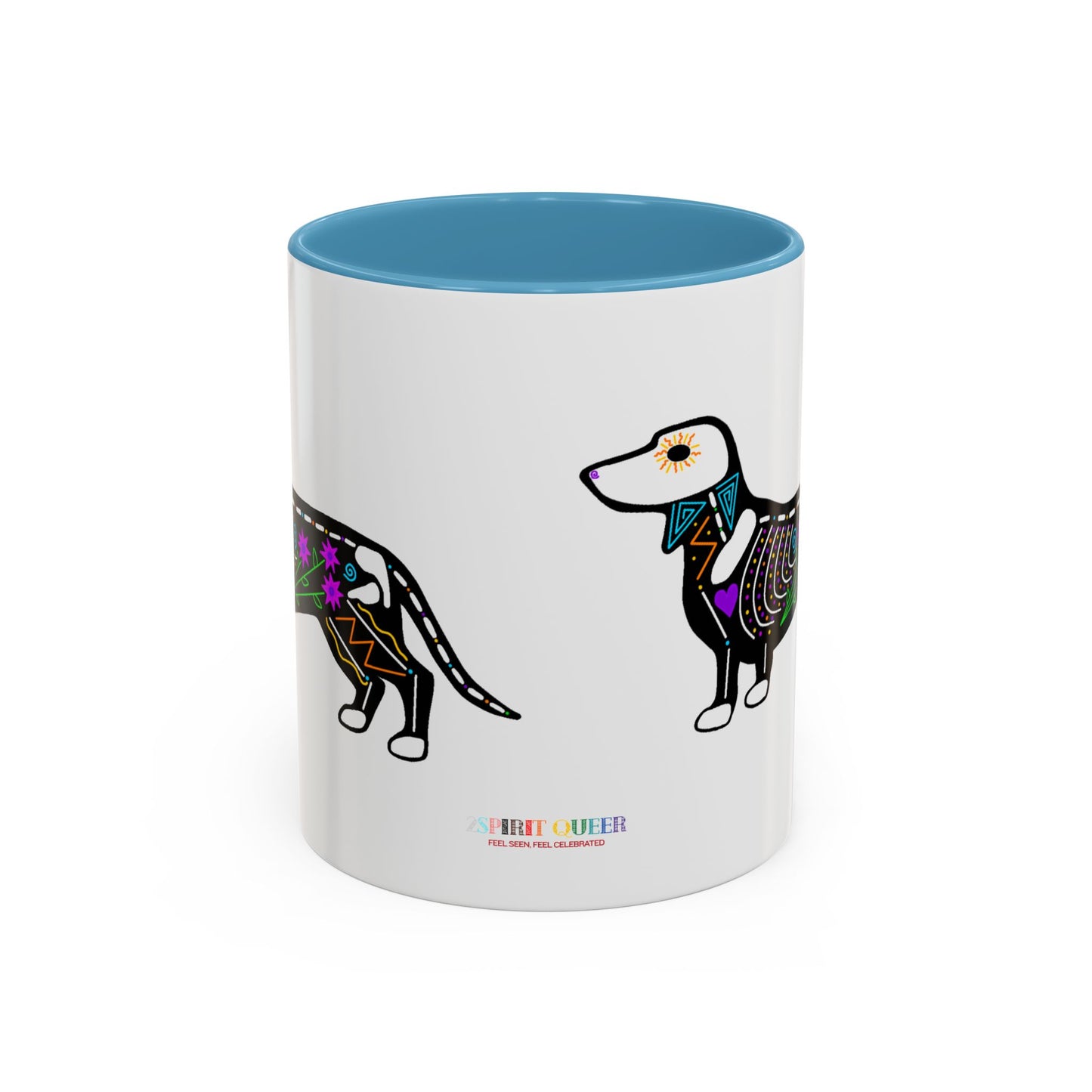 Dia de los Muertos Dachshaund Coffee Mug