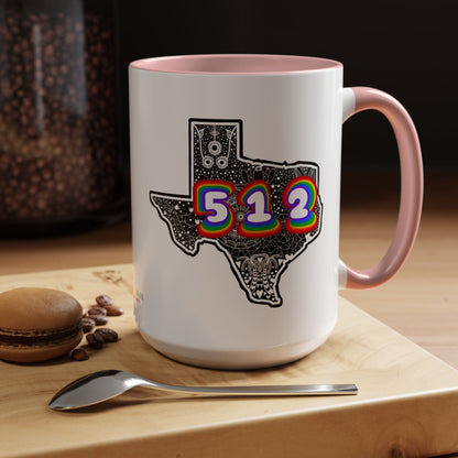 Texas 512 Coffee Mug