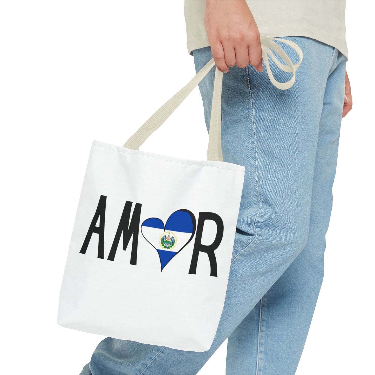 Amor El Salvador Tote Bag