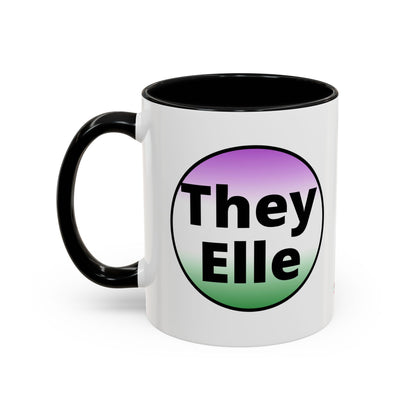 They / Elle - Gender Non-Conforming Coffee Mug
