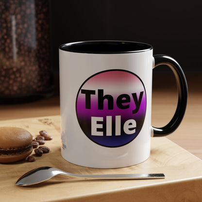 They / Elle Genderfluid Coffee Mug
