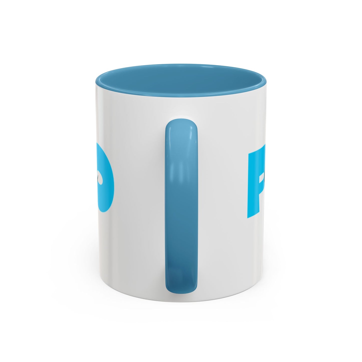 Perreo Es Mi Profesion Blue Accent Coffee Mug