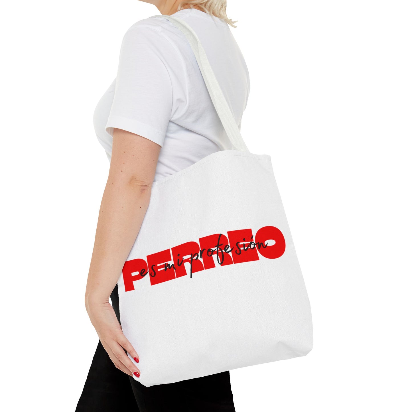 Perreo Es Mi Profesion Red Tote Bag