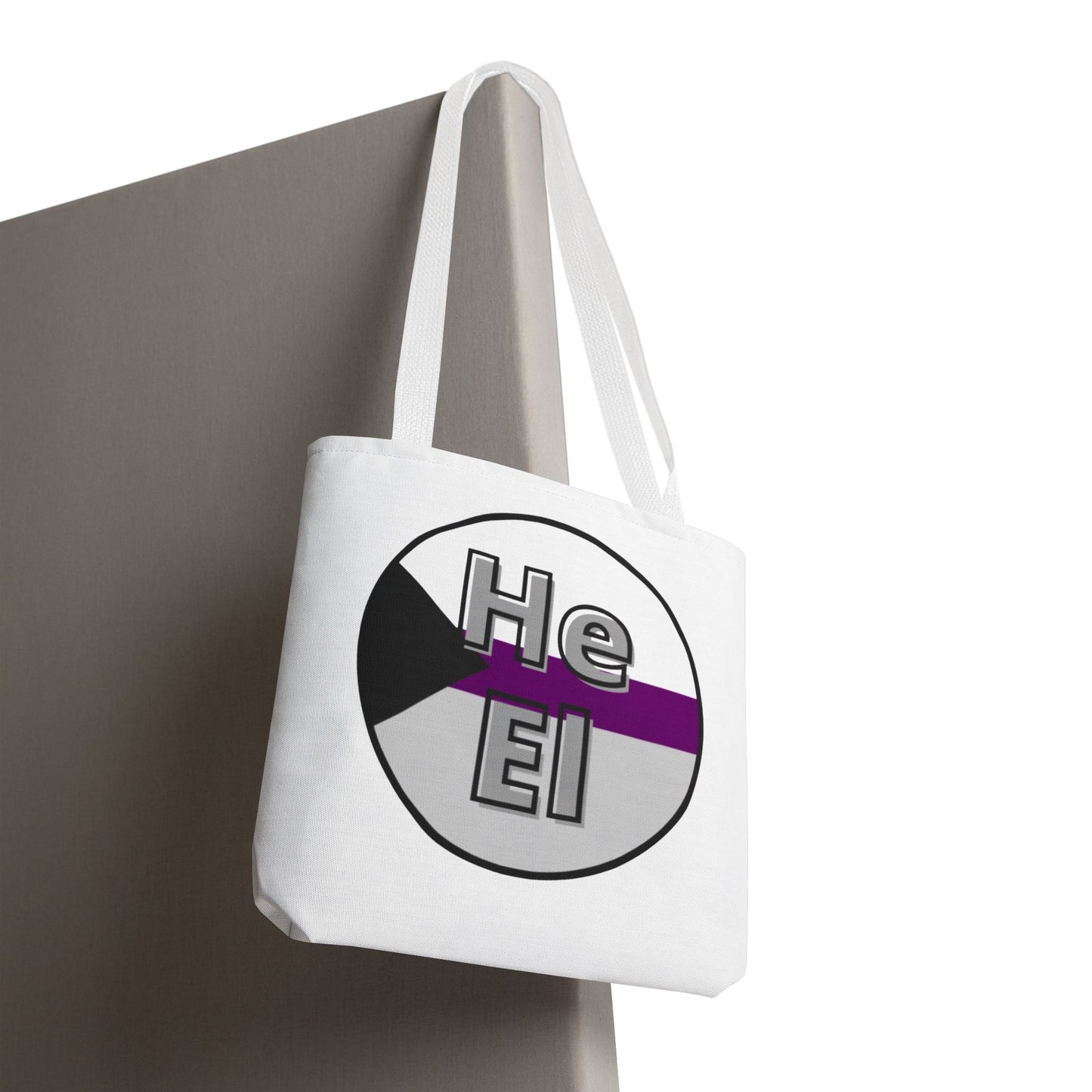 He/El Demi Tote Bag