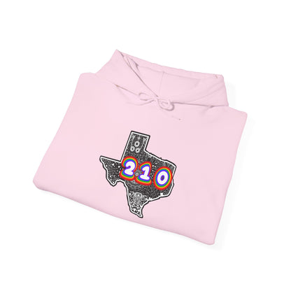 Texas 210 Hooded Sweatshirt