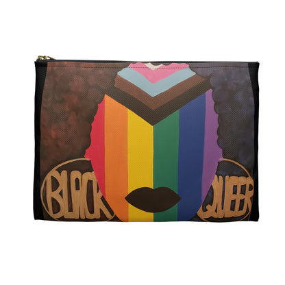 Black and Queer Accessory Pouch