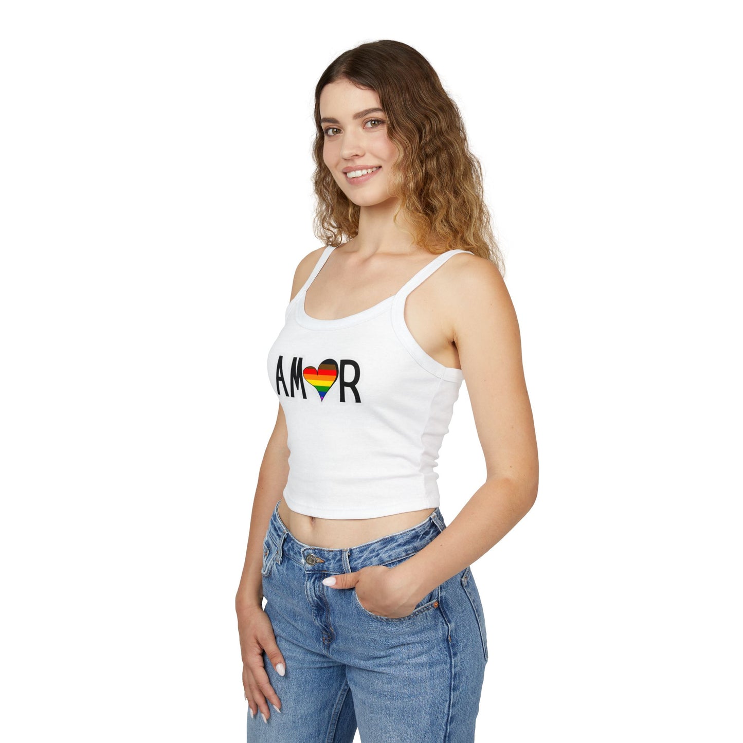 Amor BIPOC Spaghetti Strap Tank Top
