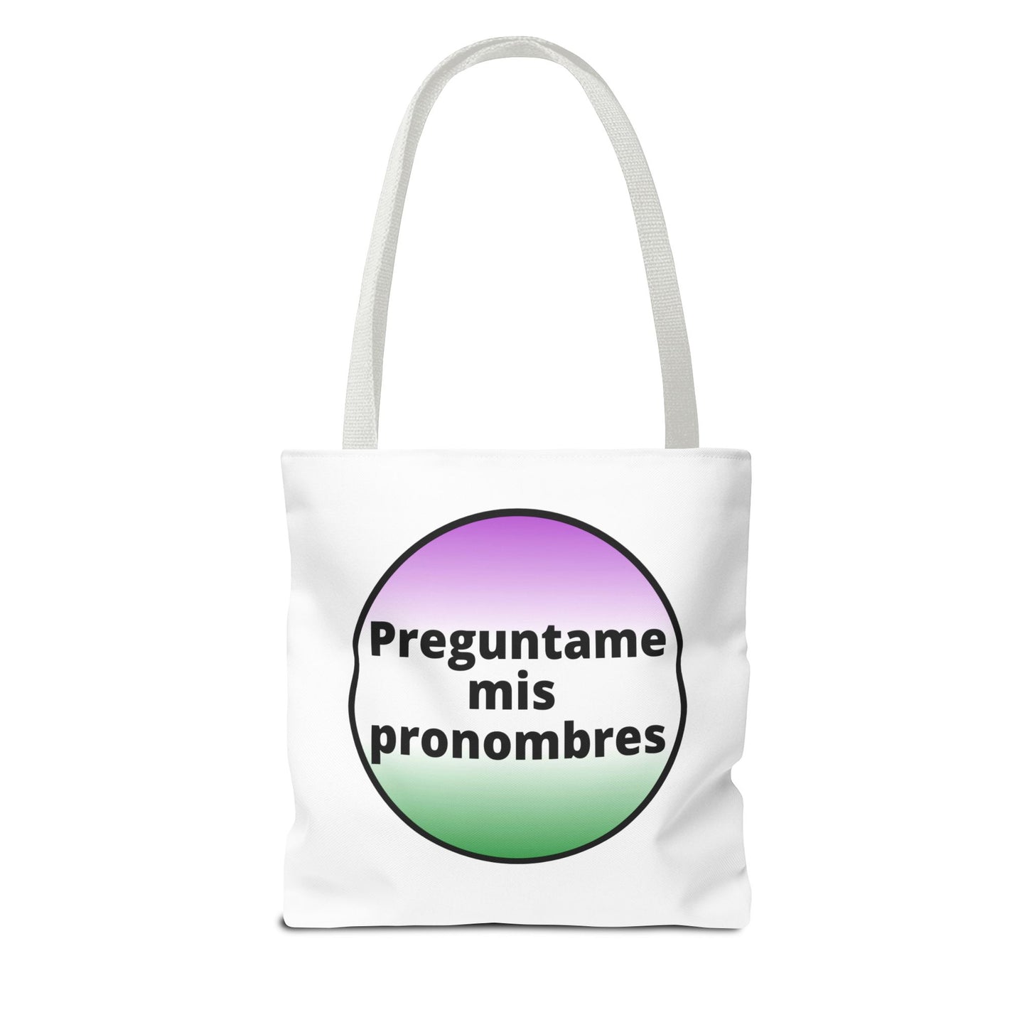 Preguntame mis Pronombres Gender NonConforming Tote Bag