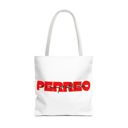 Perreo Es Mi Profesion Red Tote Bag