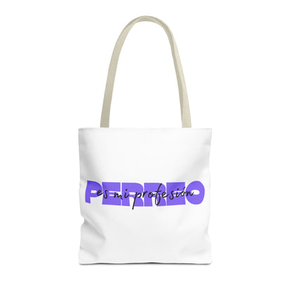 Perreo Es Mi Profesion Purple Tote Bag