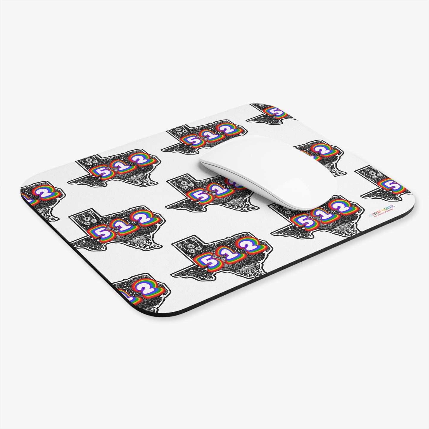 Texas 512 Mouse Pad (Rectangle)