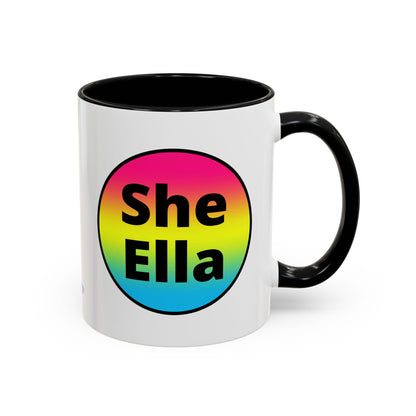 She/Ella Pan Coffee Mug