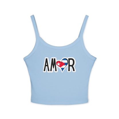 Amor Cuba Spaghetti Strap Tank Top