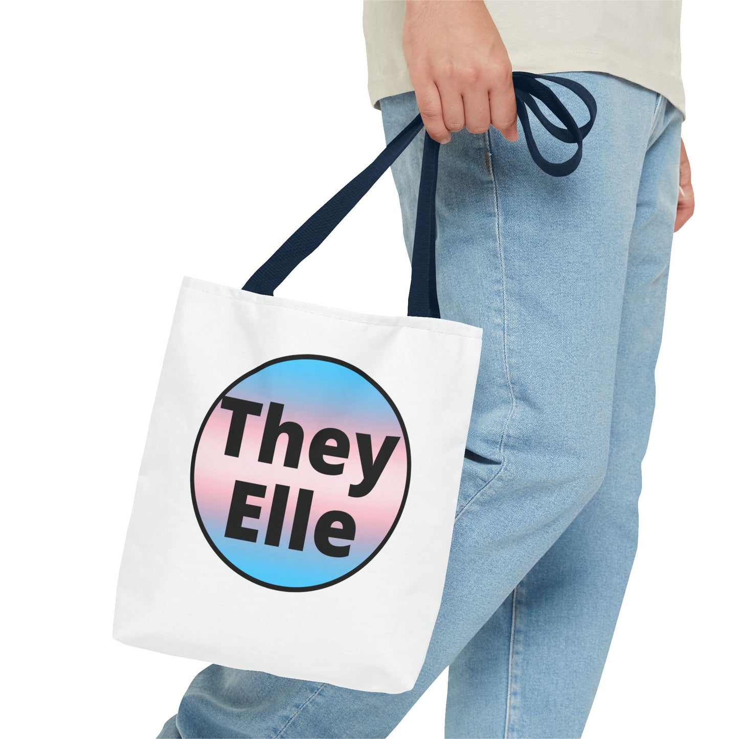 They/Elle Trans Tote Bag