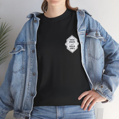 Thick Thighs Bruja Vibes Heavy Cotton Tee