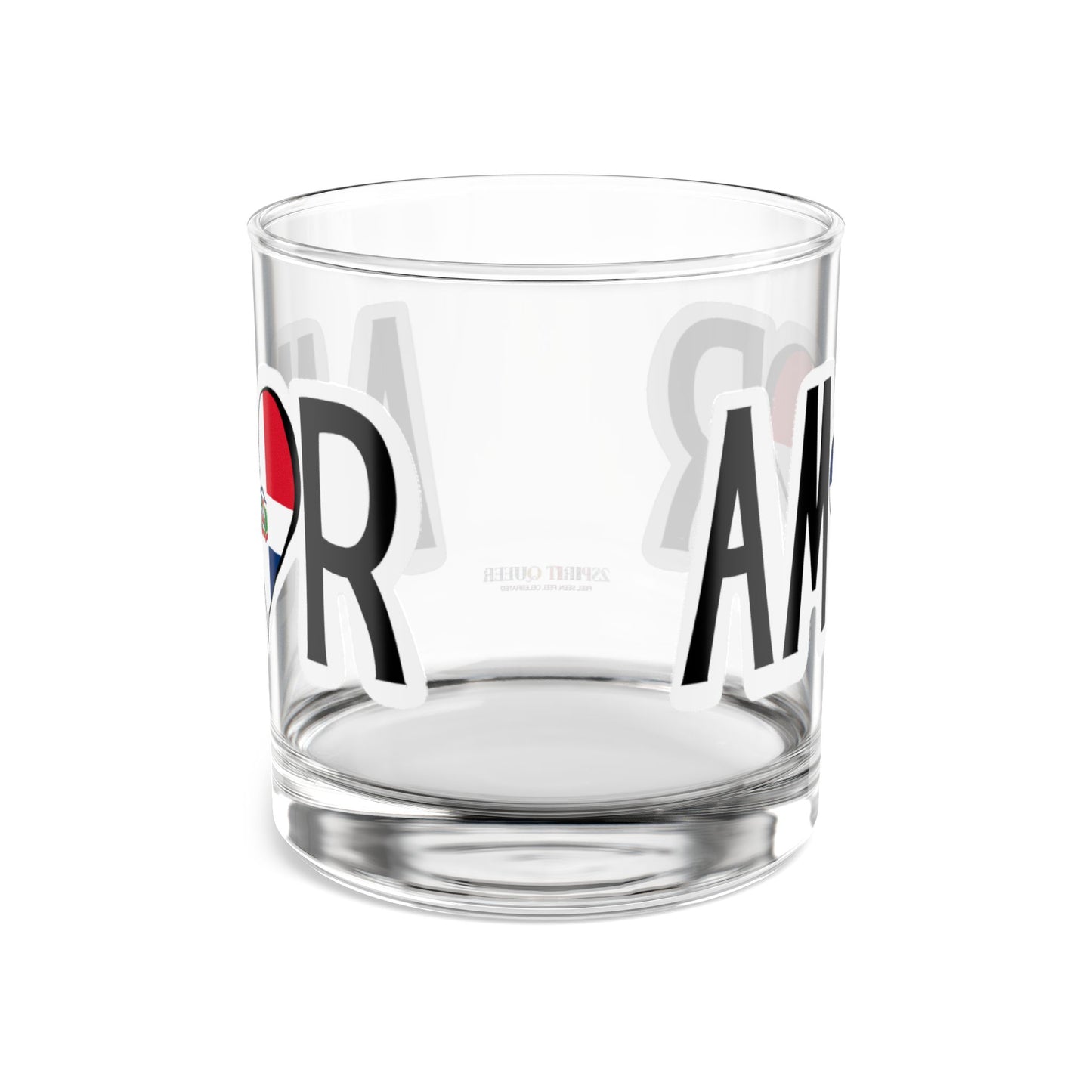 Amor Dominican Republic Glass