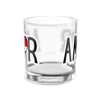 Amor Dominican Republic Glass
