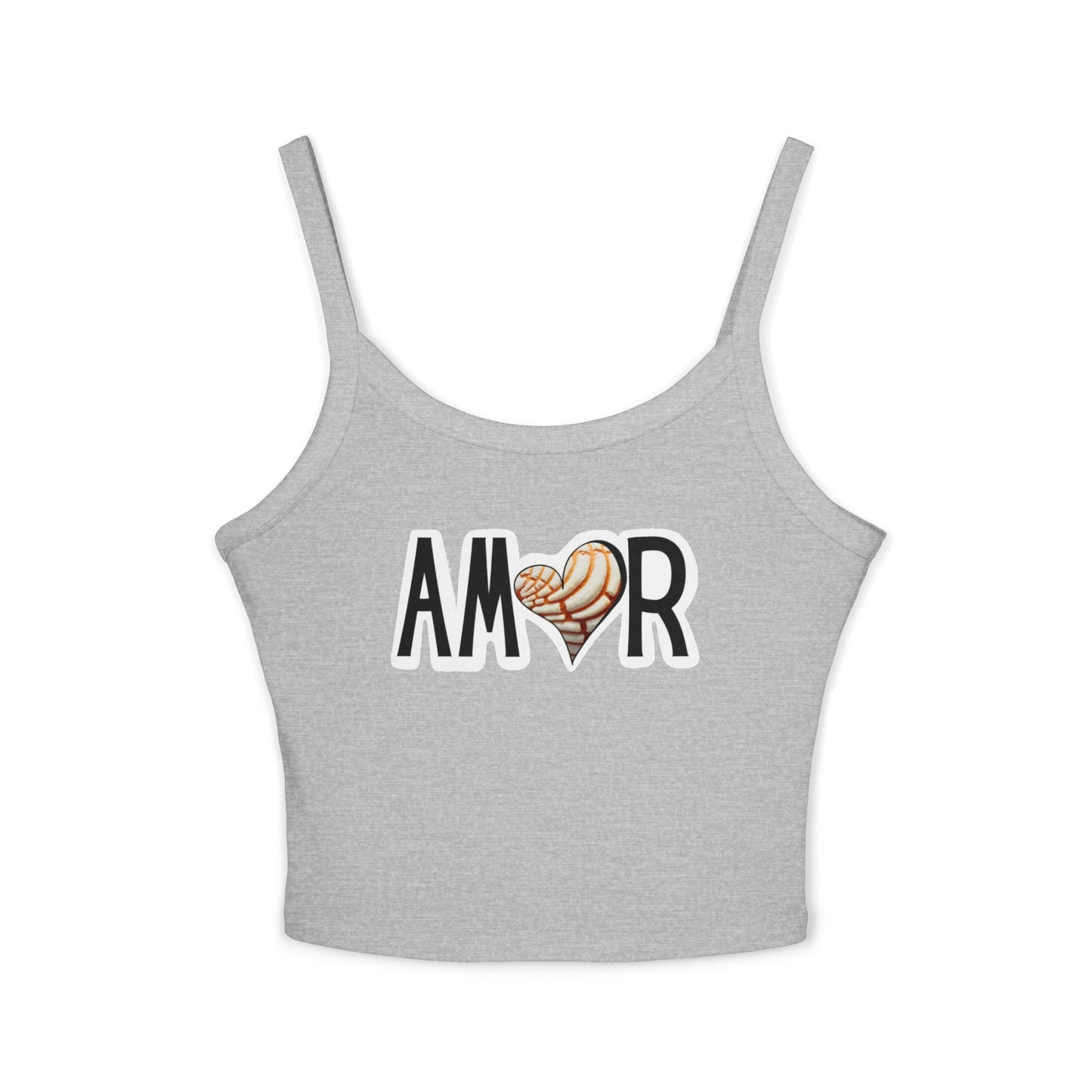 Amor Concha Spaghetti Strap Tank Top