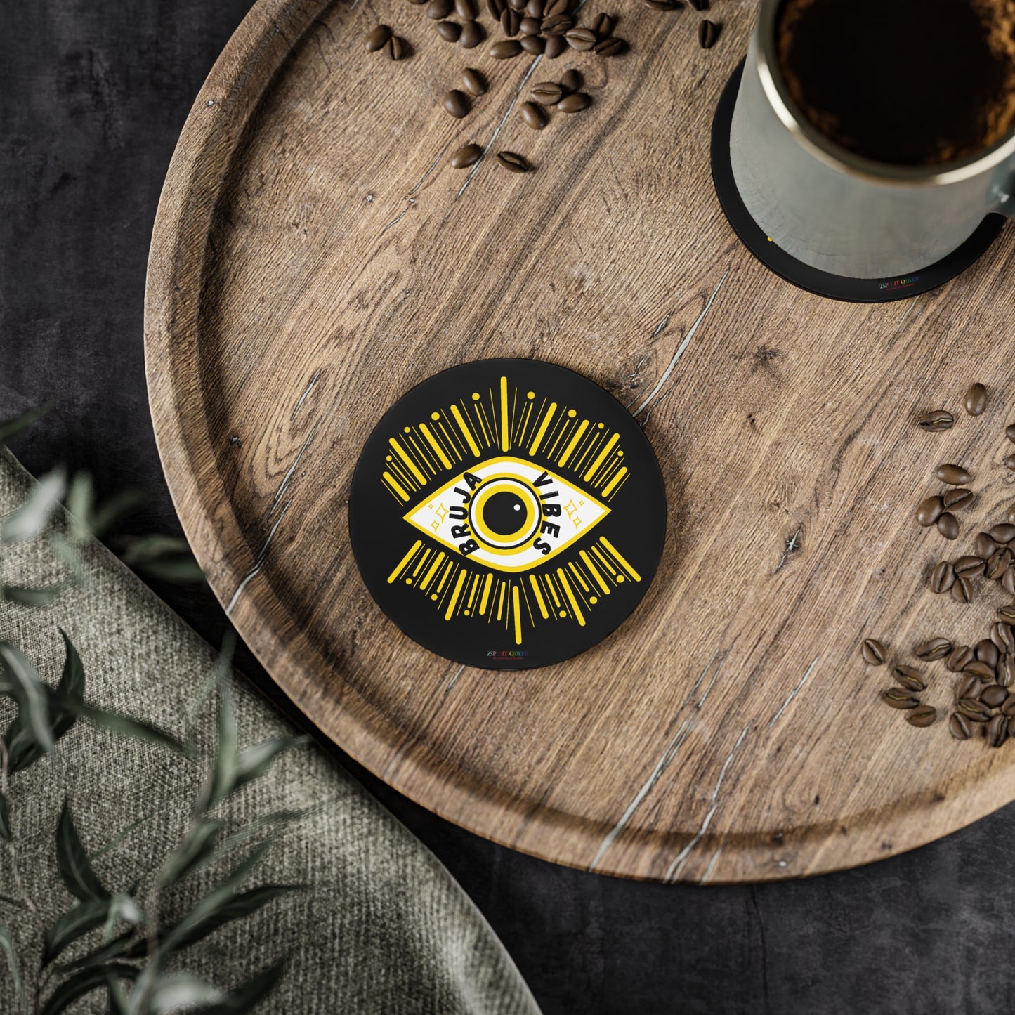 Bruja Vibes Inner Eye Coasters