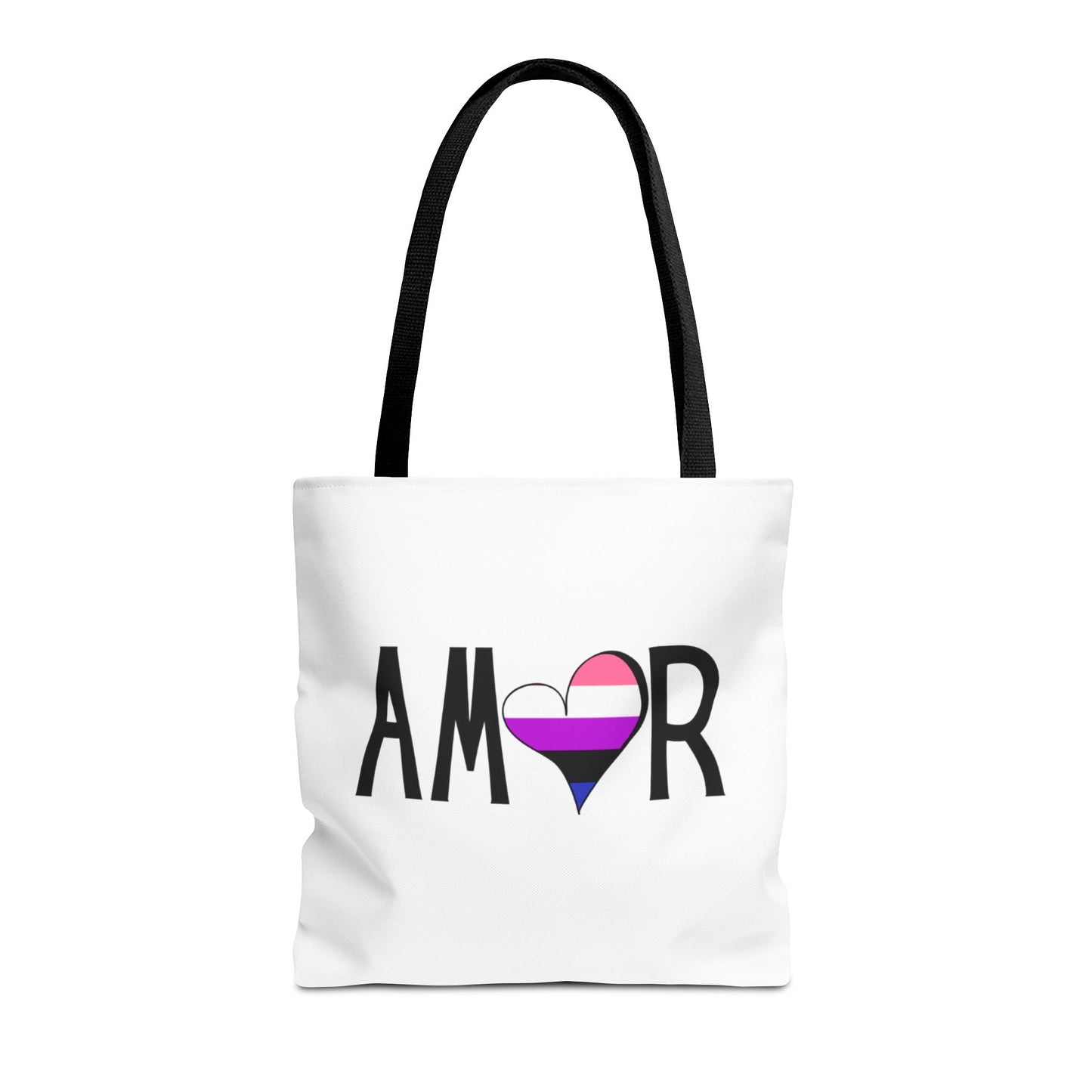 Amor Genderfluid Tote Bag