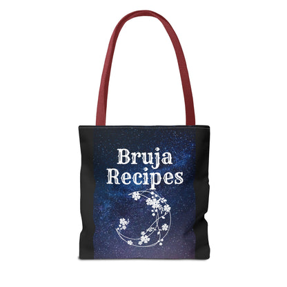 Bruja Recipes Tote Bag