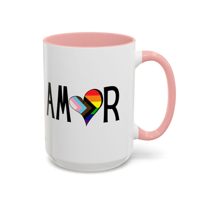 Amor  Inclusive Accent Coffee Mug