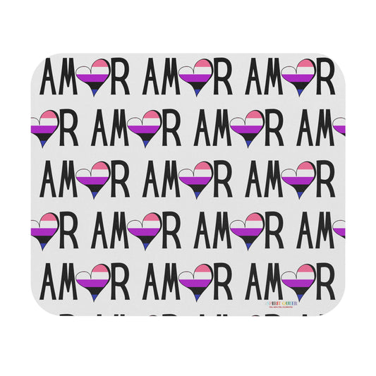 Amor Genderfluid Mouse Pad (Rectangle)