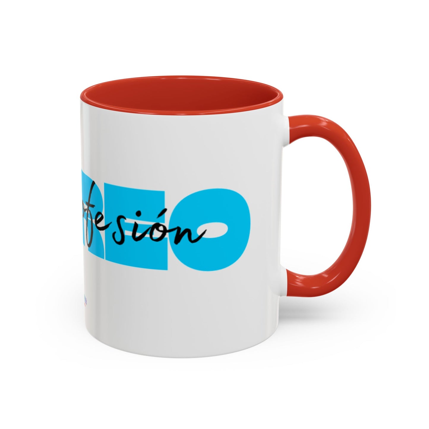Perreo Es Mi Profesion Blue Accent Coffee Mug