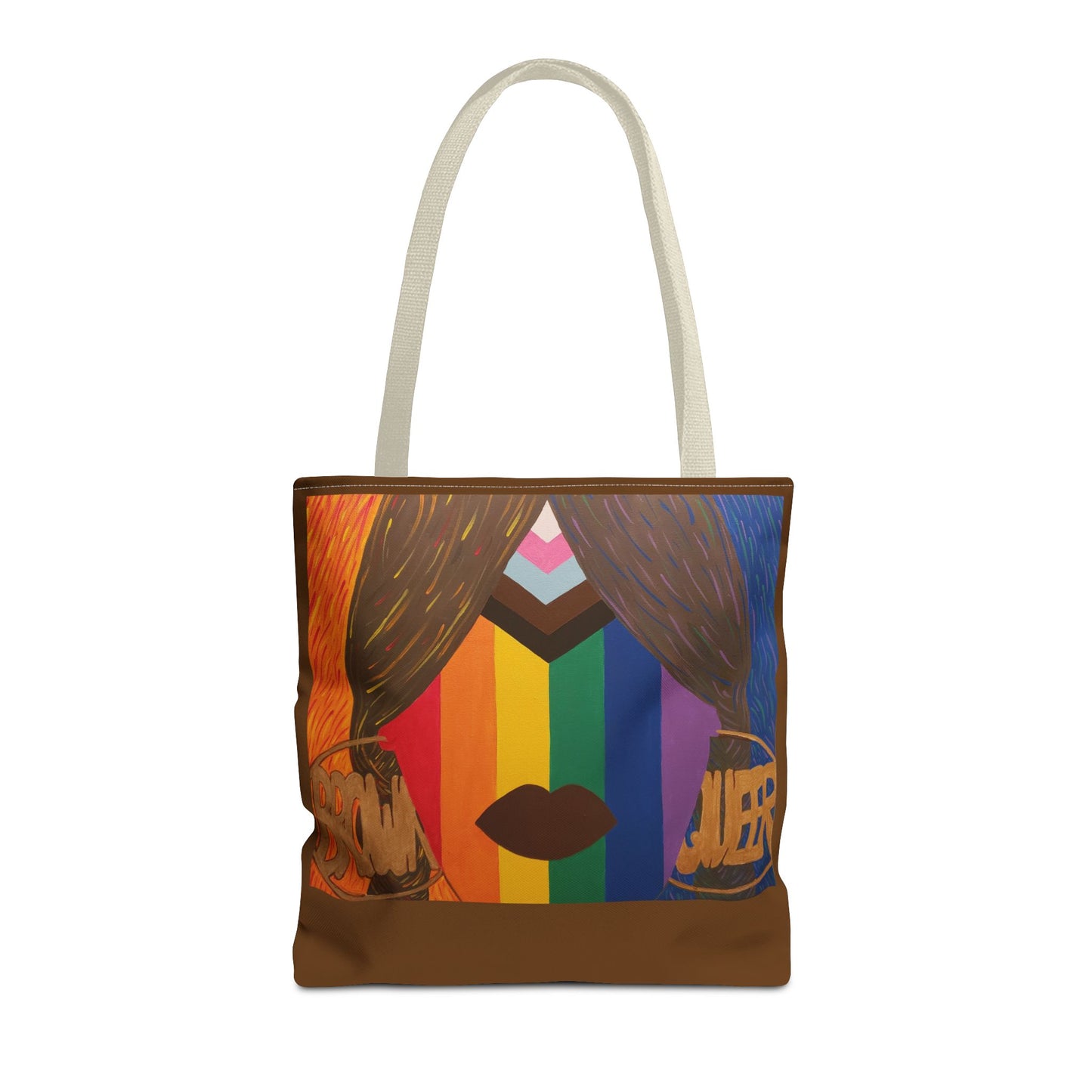 Brown and Queer Tote Bag