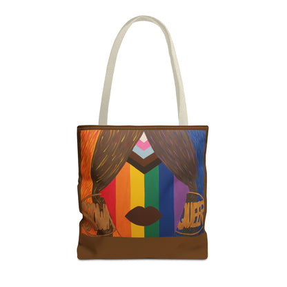 Brown and Queer Tote Bag