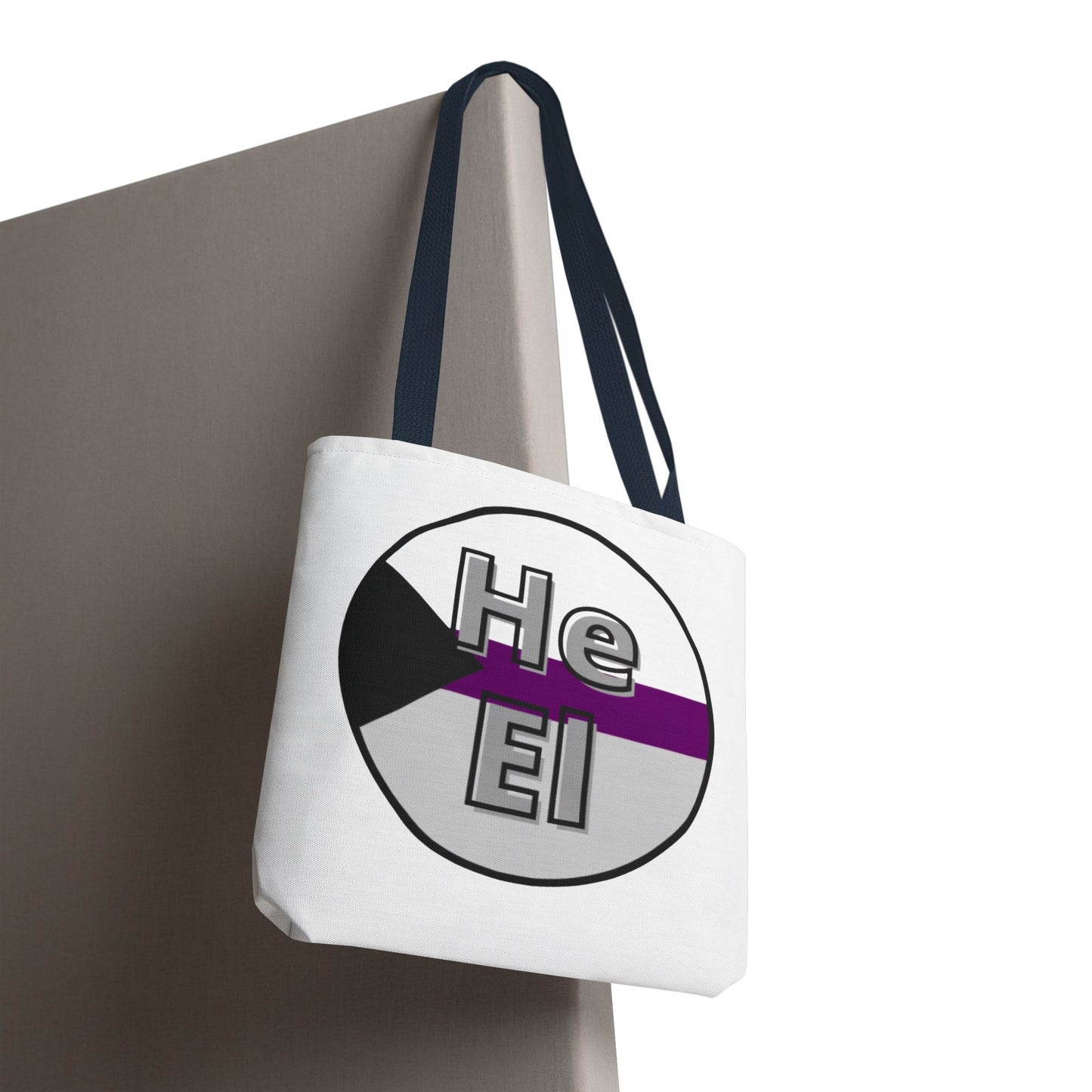 He/El Demi Tote Bag
