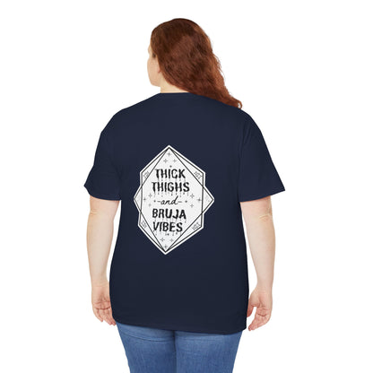 Thick Thighs Bruja Vibes Heavy Cotton Tee