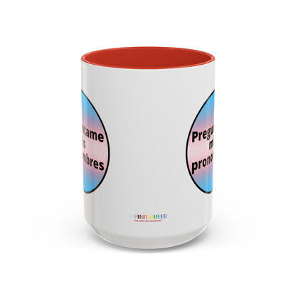 Preguntame mis Pronombres Trans Coffee Mug