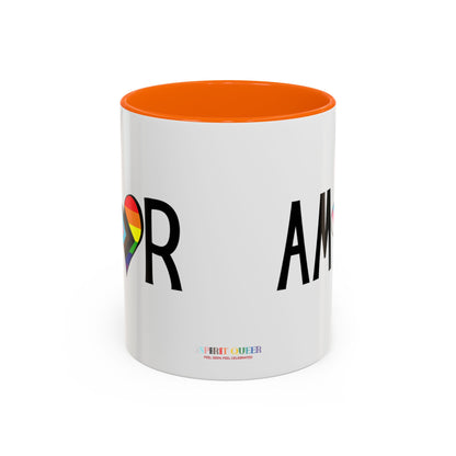 Amor  Inclusive Accent Coffee Mug