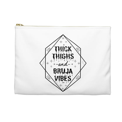 Thick Thighs Bruja Vibes Accessory Pouch
